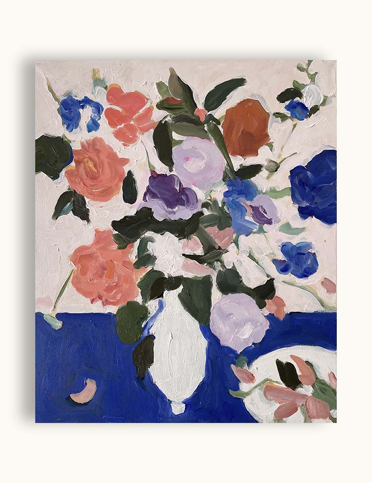 White vase