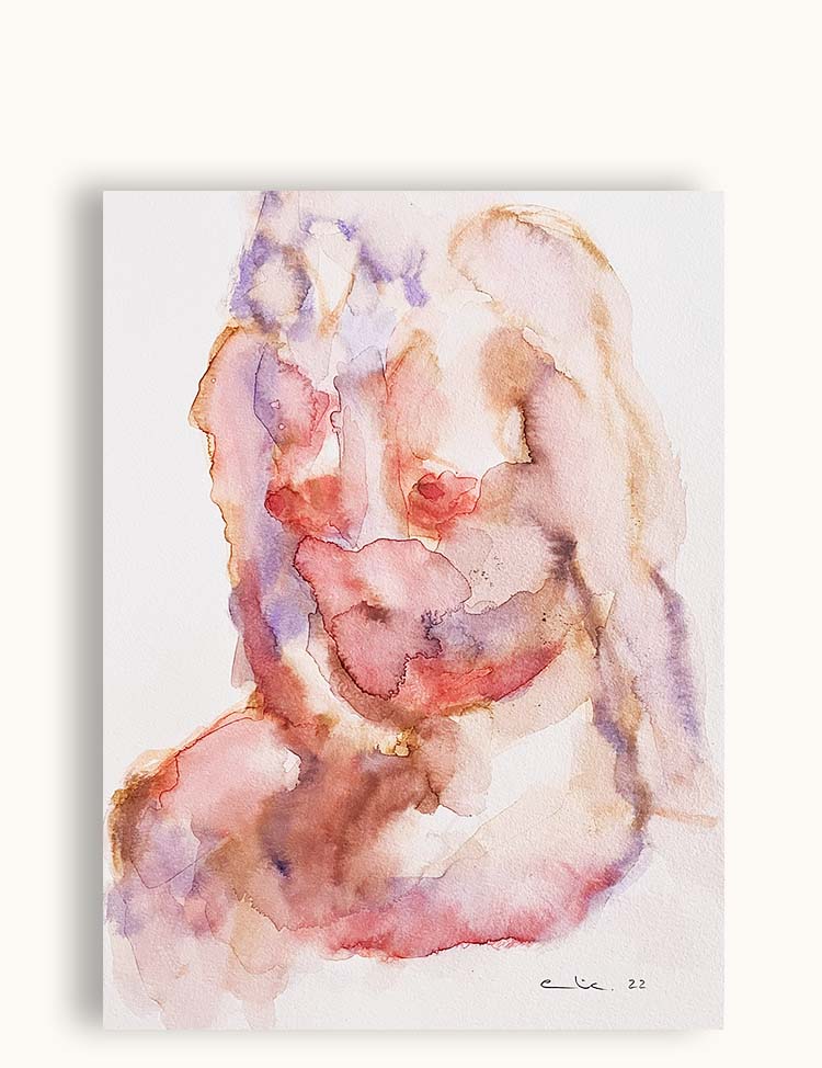 Woman in stains V